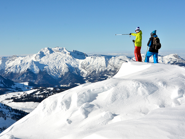 Skiers on ski weekends or short ski breaks