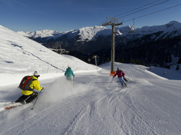 Skiers on ski weekends or short ski breaks